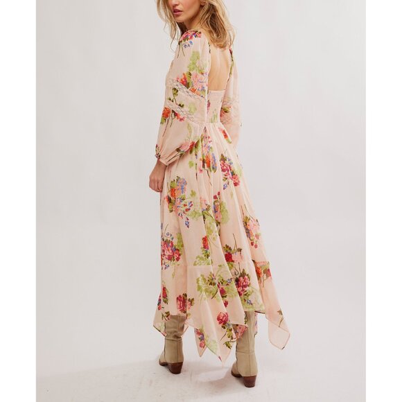🆕 FREE PEOPLE Morning Glory Maxi / Tea Combo XL - Picture 2 of 7